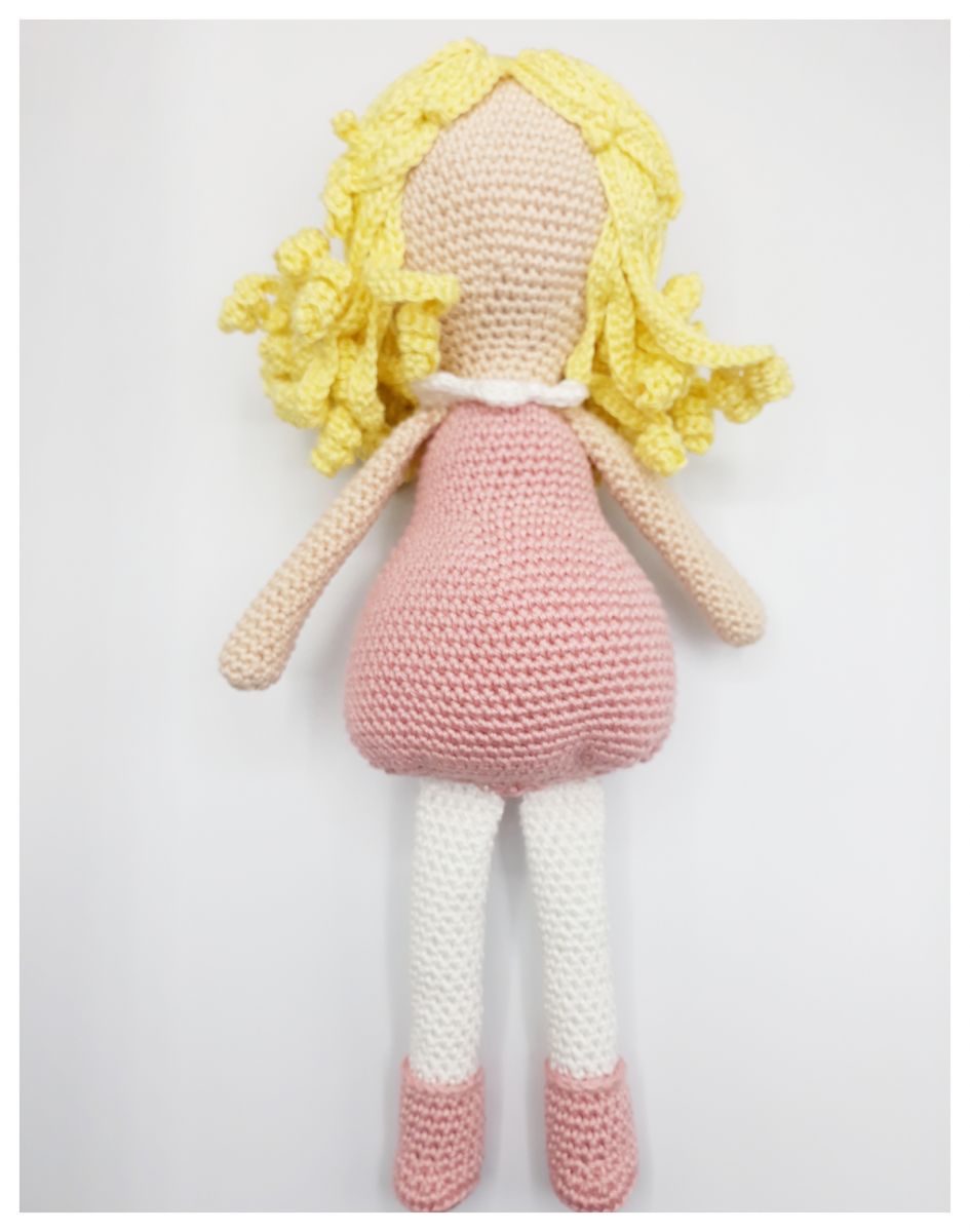 Blog-Inhaltsbild für 'Meine erste Püppi, kostenlose Häkelanleitung von Wolldiamant'